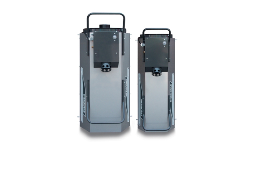 GA EV Direct propane fired vertical, Modulating control units